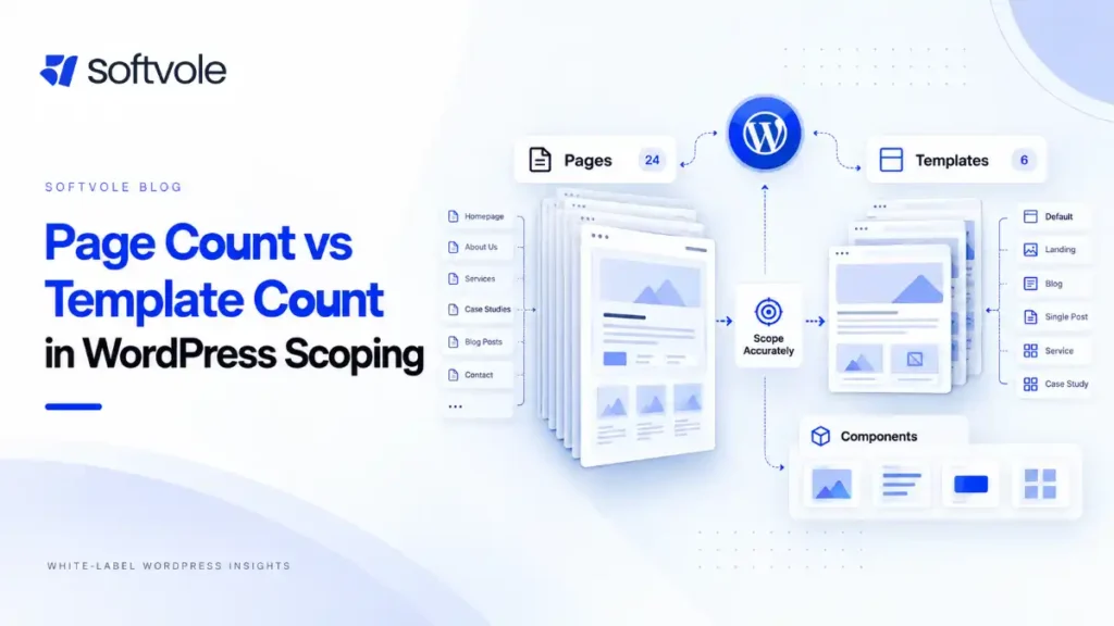 Overflow WordPress Development_ How Agencies Handle Capacity Spikes Without Hiring _ Softvole Featured Image